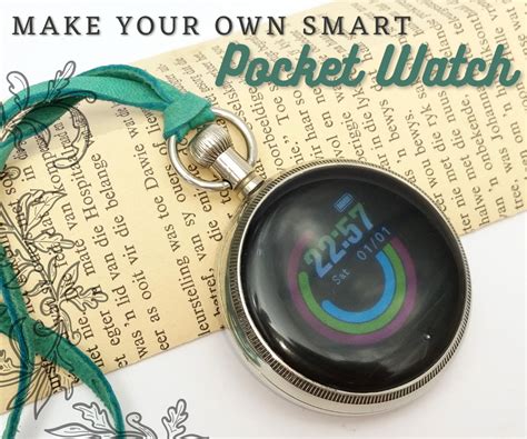 how to make a fake smart watch out of paper|Make Your Own Smart Pocket Watch! : 8 Steps (with Pictures .